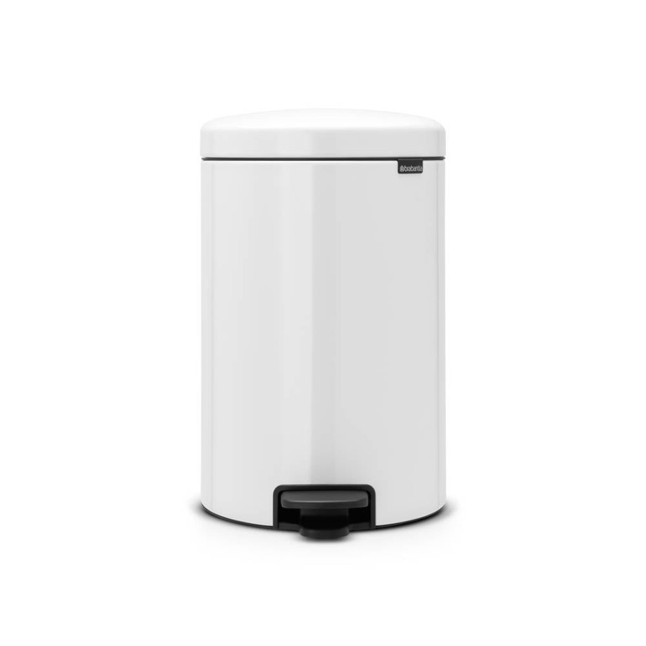 Brabantia NewIcon pedaalemmer 20L met kunststof binnenemmer - White afbeelding 