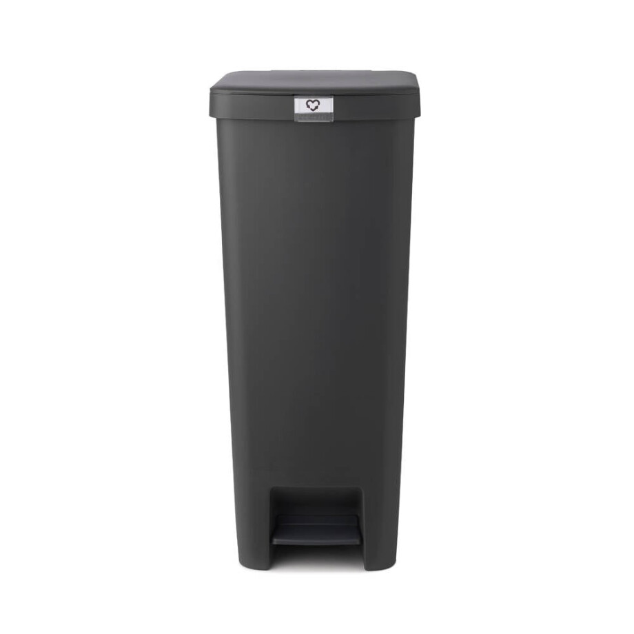 Brabantia StepUp pedaalemmer 40L - Dark Grey afbeelding 