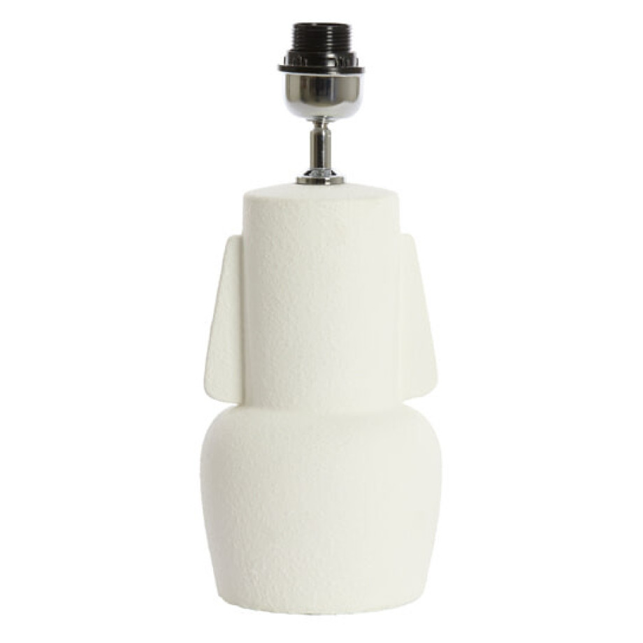 Light & Living Tafellamp 'Mataram' Keramiek, 38cm hoog, kleur Crème (excl. kap) afbeelding 1