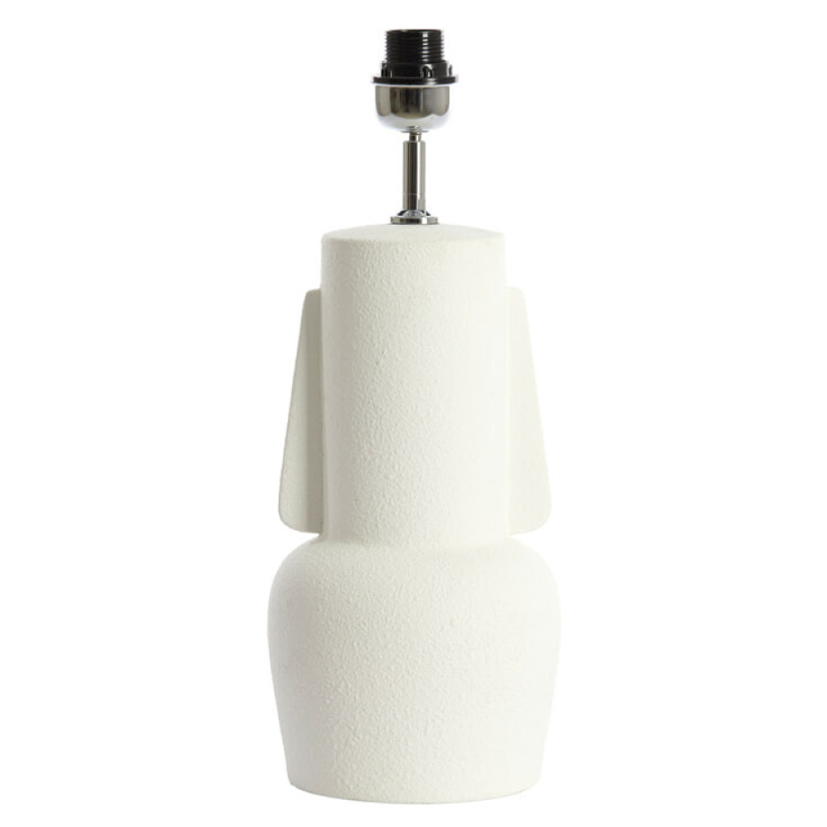 Light & Living Tafellamp 'Mataram' Keramiek, 47cm hoog, kleur Crème (excl. kap) afbeelding 1