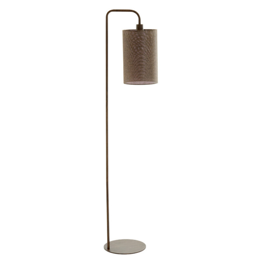 Light & Living Vloerlamp 'Donio' 155cm, kleur Bruin afbeelding 1