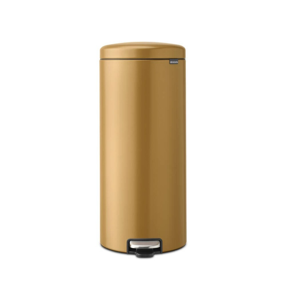 Brabantia NewIcon pedaalemmer (30L) - Warm Gold Brabantia NewIcon pedaalemmer (30L) - Warm Gold afbeelding