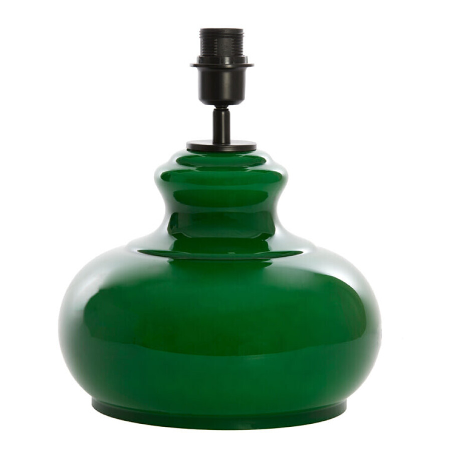 Light & Living Tafellamp 'Verde' Glas, 33cm, kleur Groen (excl. kap) Light & Living Tafellamp 'Verde' Glas, 33cm, kleur Groen (excl. kap) afbeelding