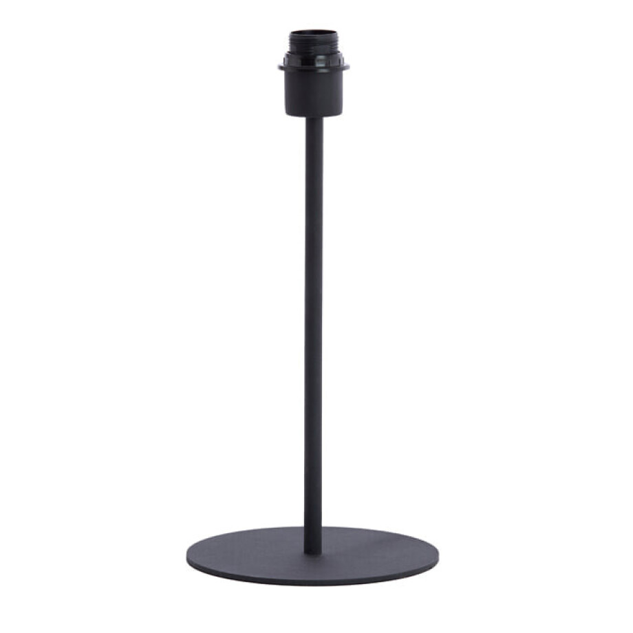 Light & Living Tafellamp 'Renato' 42cm, kleur Mat Zwart (excl. kap) afbeelding 1
