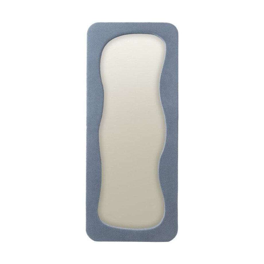 Passpiegel wave teddy - blauw - 168x70 cm Passpiegel wave teddy - blauw - 168x70 cm afbeelding