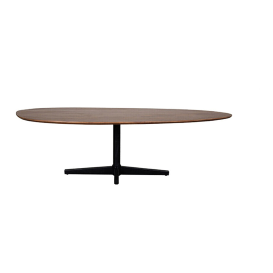 LABEL51 Organische Eettafel 'Rosie' Naturel Mangohout, 180 x 100cm afbeelding 1
