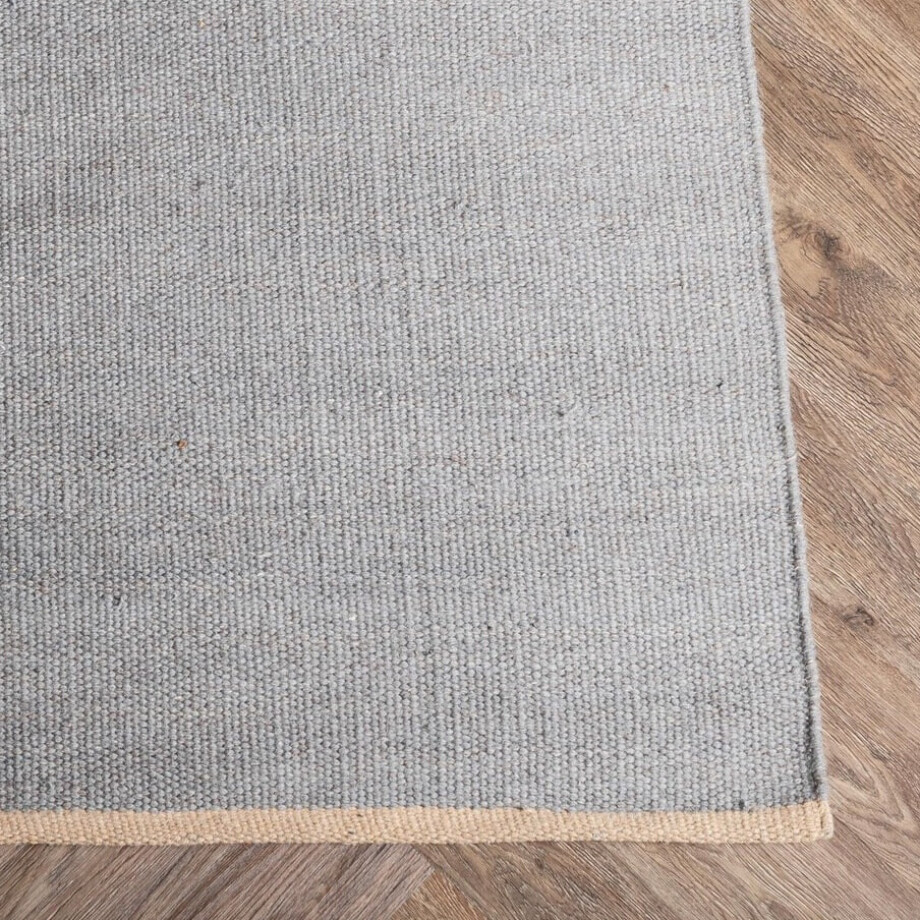 Nohr Vloerkleed 'Keefe' 200 x 300cm, kleur Lichtgrijs afbeelding 1