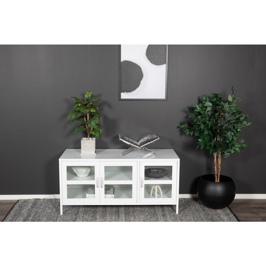 Nohr TV-meubel 'Cerita' 120cm, kleur Wit afbeelding 1