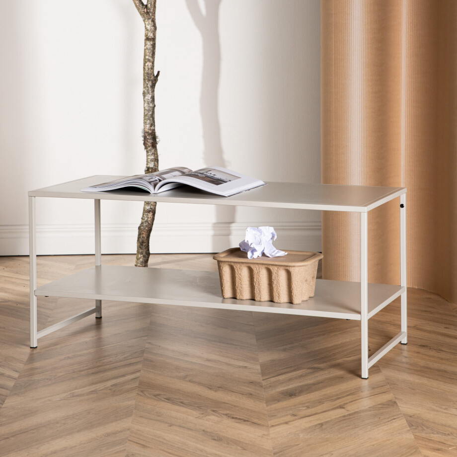 Nohr Salontafel 'Keonte' 102 x 43cm, kleur Beige afbeelding 1