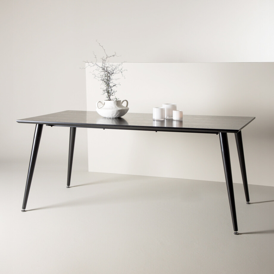 Nohr Eettafel 'Shaindy' MDF, 180 x 90cm afbeelding 1