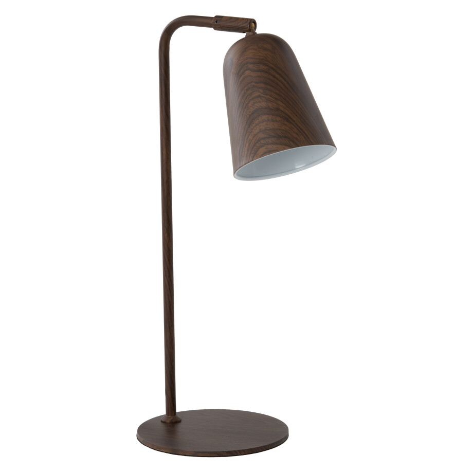 Light & Living Tafellamp 'Salomo' 47cm, kleur Donkerbruin afbeelding 1