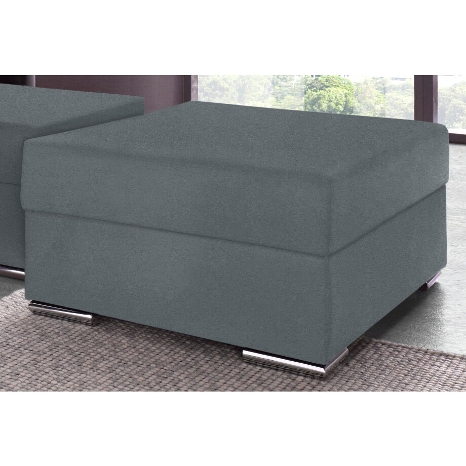 COLLECTION AB Hocker John Vrij in de ruimte te plaatsen, optioneel met bonellfeder afbeelding 1