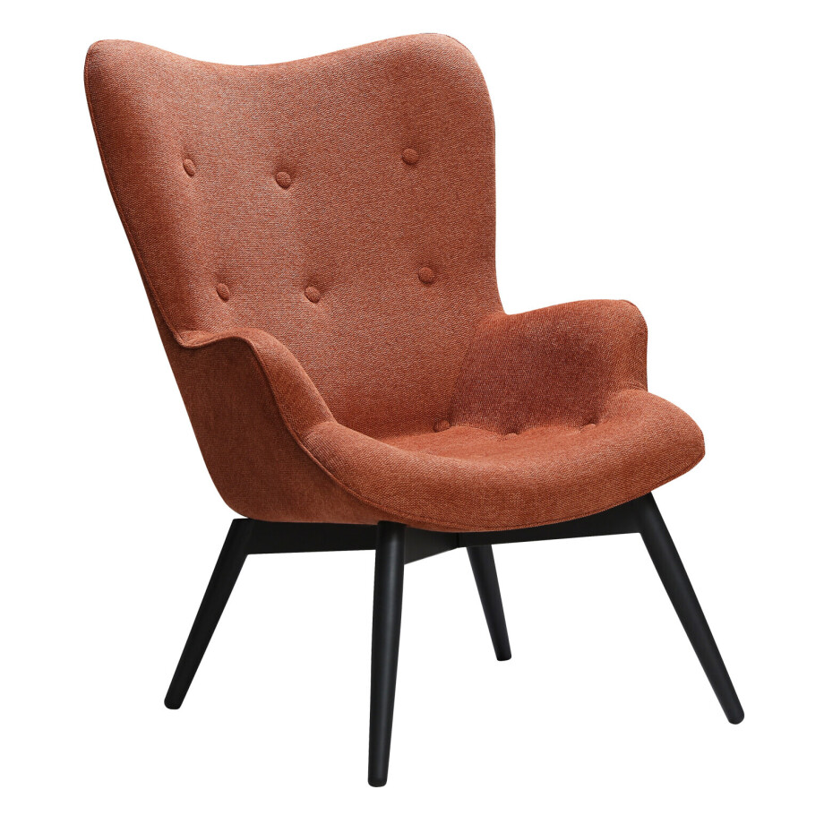 Artistiq Fauteuil 'Anderson', kleur Bruin Artistiq Fauteuil 'Anderson', kleur Bruin afbeelding 1
