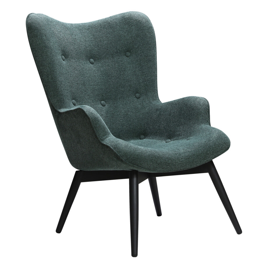 Artistiq Fauteuil 'Anderson', kleur Blauw Artistiq Fauteuil 'Anderson', kleur Blauw afbeelding 1