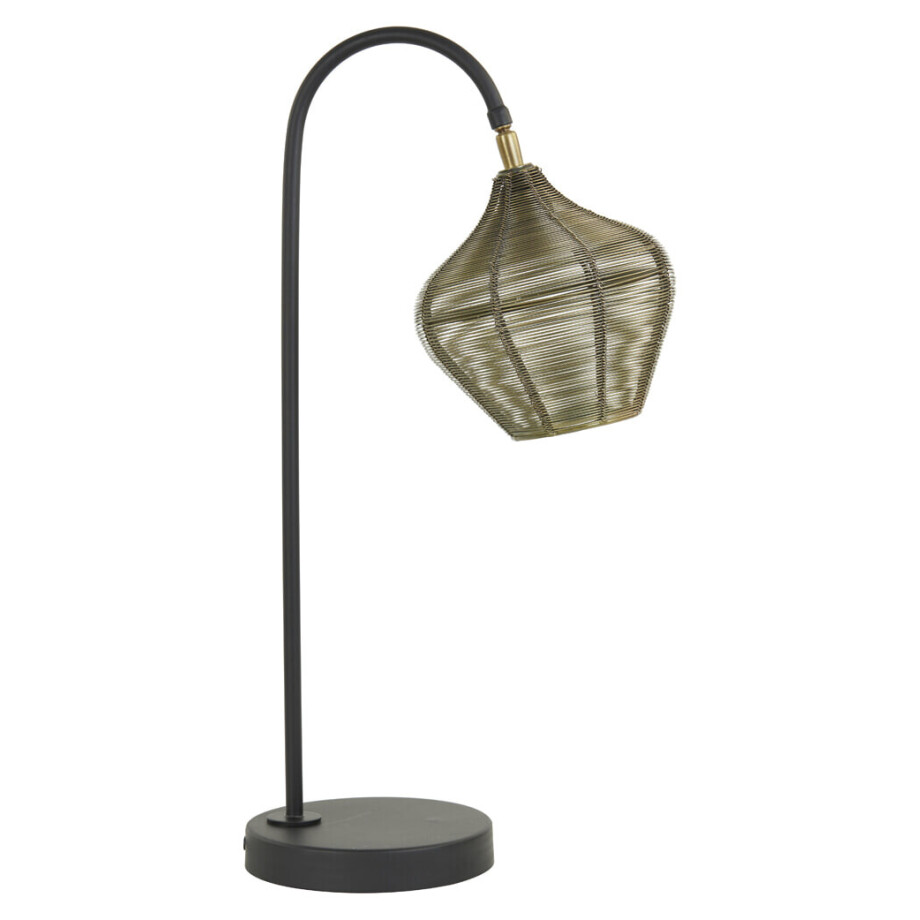 Light & Living Tafellamp 'Alvaro' kleur Antiek Brons Light & Living Tafellamp 'Alvaro' kleur Antiek Brons afbeelding 1
