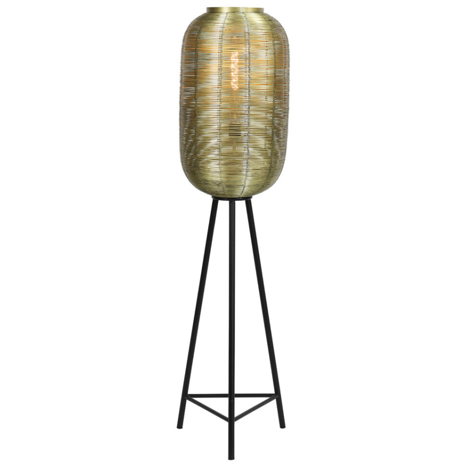 Light & Living Vloerlamp 'Tomek' 136cm, kleur Antiek Brons afbeelding 1