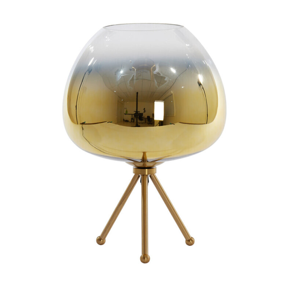 Light & Living Tafellamp 'Mayson' 43cm, kleur Goud Light & Living Tafellamp 'Mayson' 43cm, kleur Goud afbeelding 1