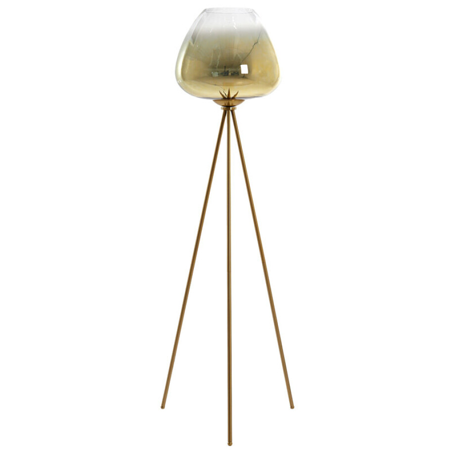 Light & Living Vloerlamp 'Mayson' kleur Goud Light & Living Vloerlamp 'Mayson' kleur Goud afbeelding 1