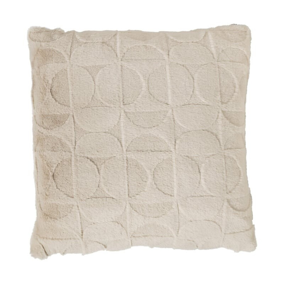 Kussen japandi - beige - 45x45 cm afbeelding 