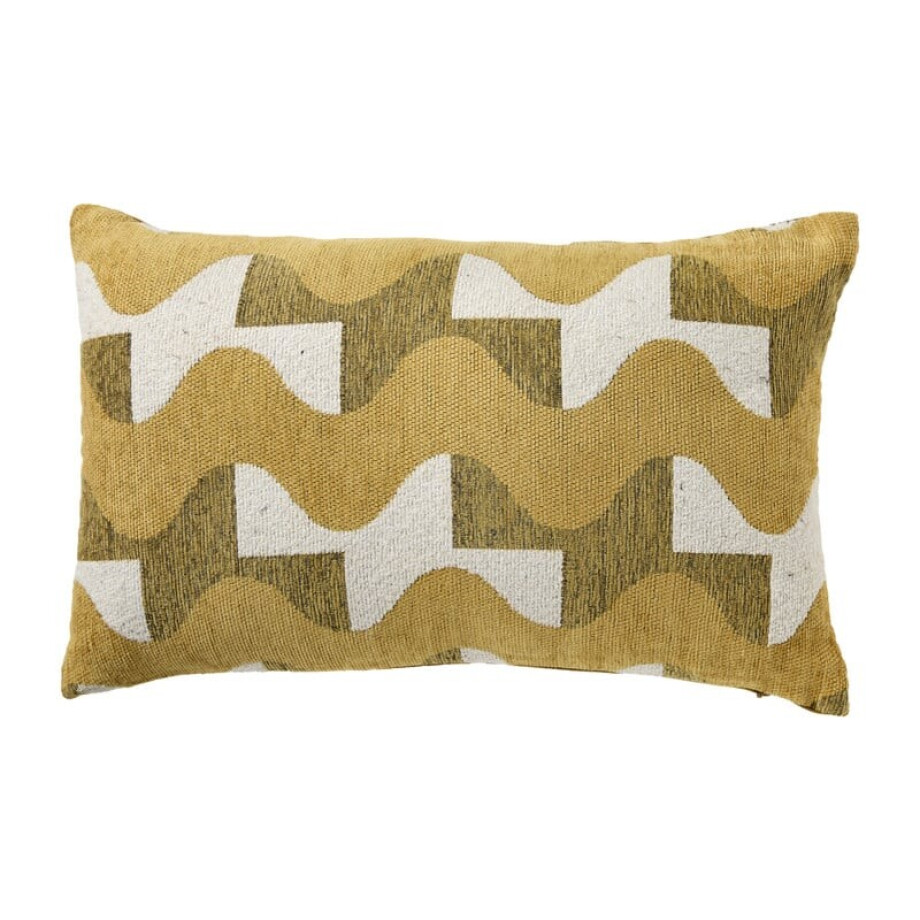 Kussen wave - multikleur - 30x50 cm afbeelding 