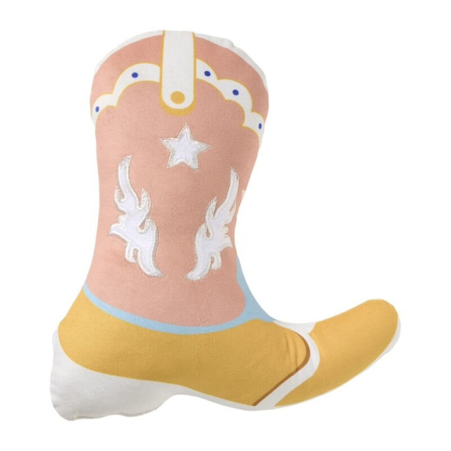 Kussen cowboy laars - multikleur - 32x28 cm afbeelding 