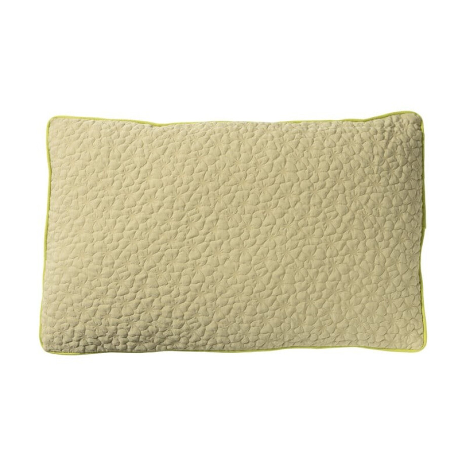 Kussen piping - groen - 30x50 cm afbeelding 