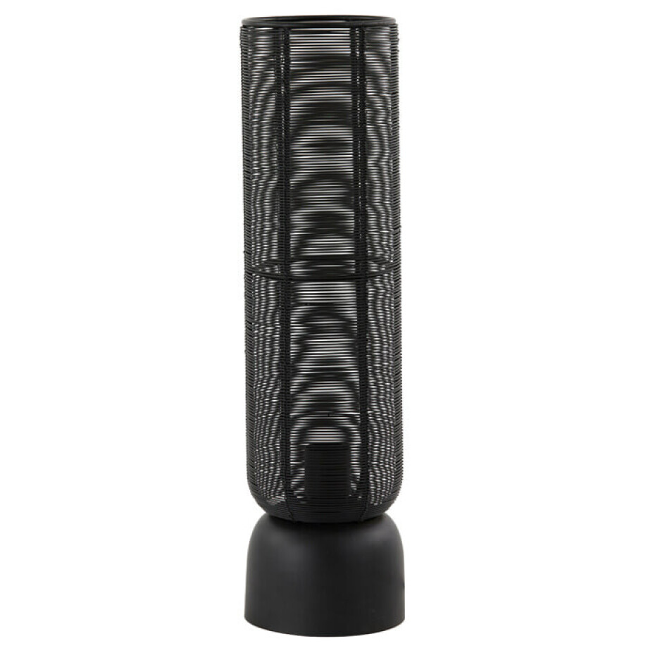 Light & Living Tafellamp 'Lezuza' 50cm, kleur Mat Zwart Light & Living Tafellamp 'Lezuza' 50cm, kleur Mat Zwart afbeelding 1