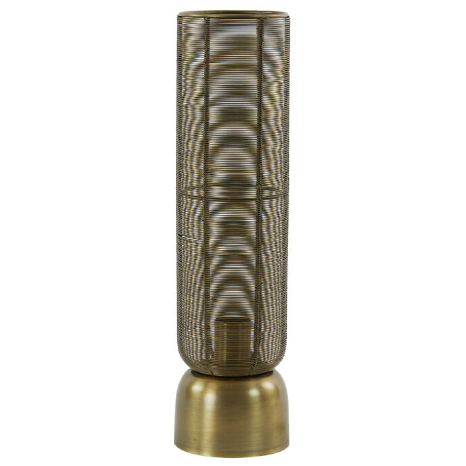 Light & Living Tafellamp 'Lezuza' 50cm, kleur Antiek Brons Light & Living Tafellamp 'Lezuza' 50cm, kleur Antiek Brons afbeelding