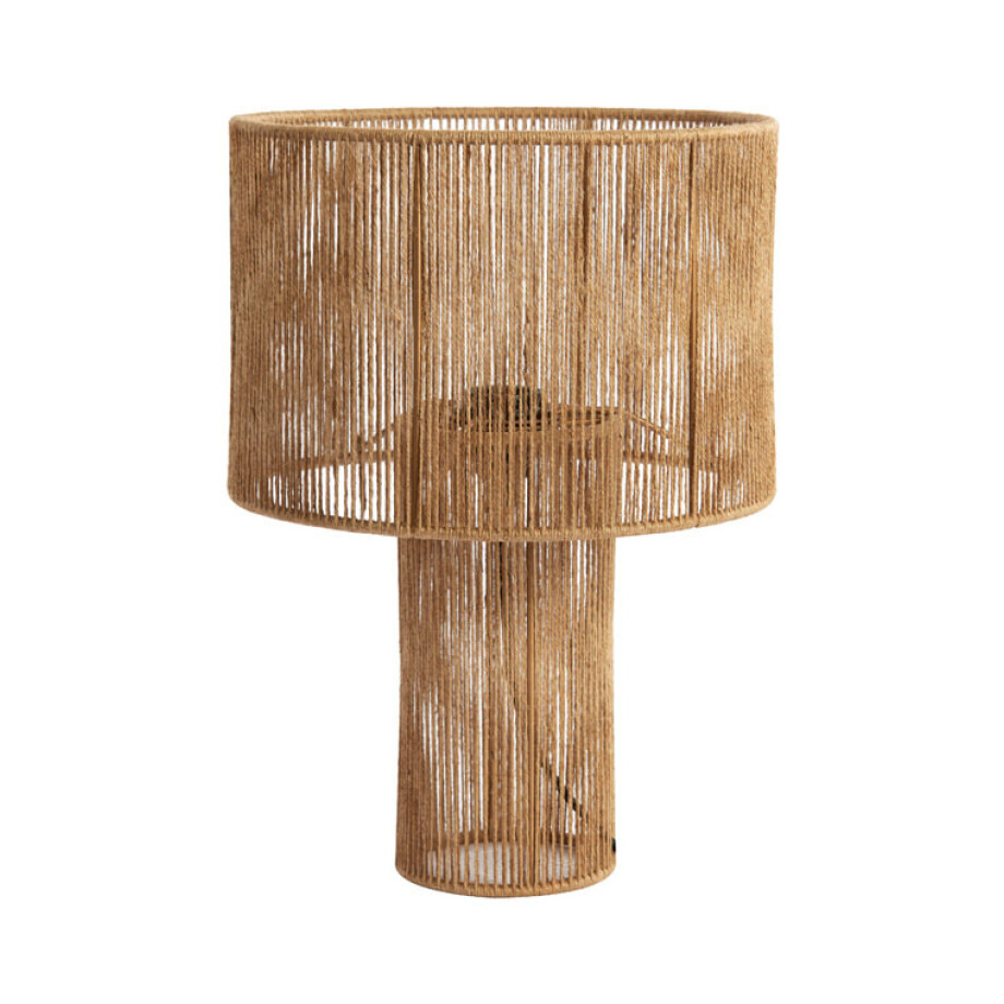 Light & Living Tafellamp 'Lavatera' Jute, 43cm, kleur Naturel Light & Living Tafellamp 'Lavatera' Jute, 43cm, kleur Naturel afbeelding