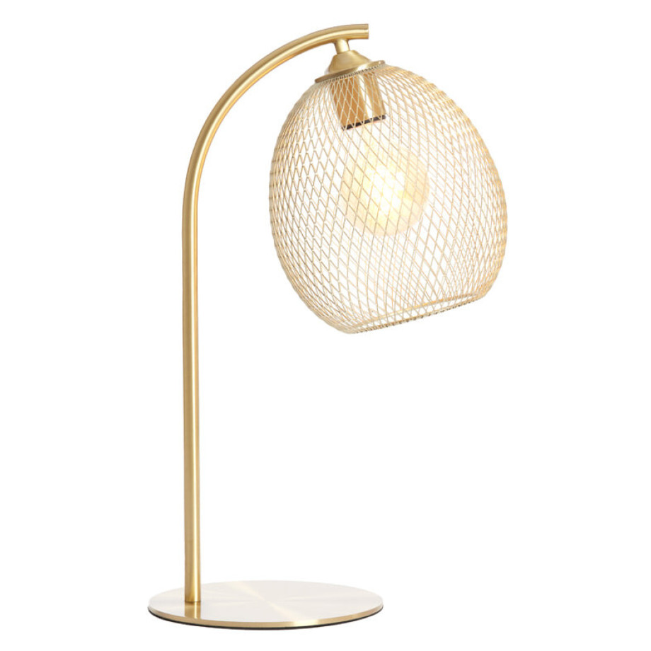 Light & Living Tafellamp 'Moroc' 50cm hoog, kleur Goud afbeelding 