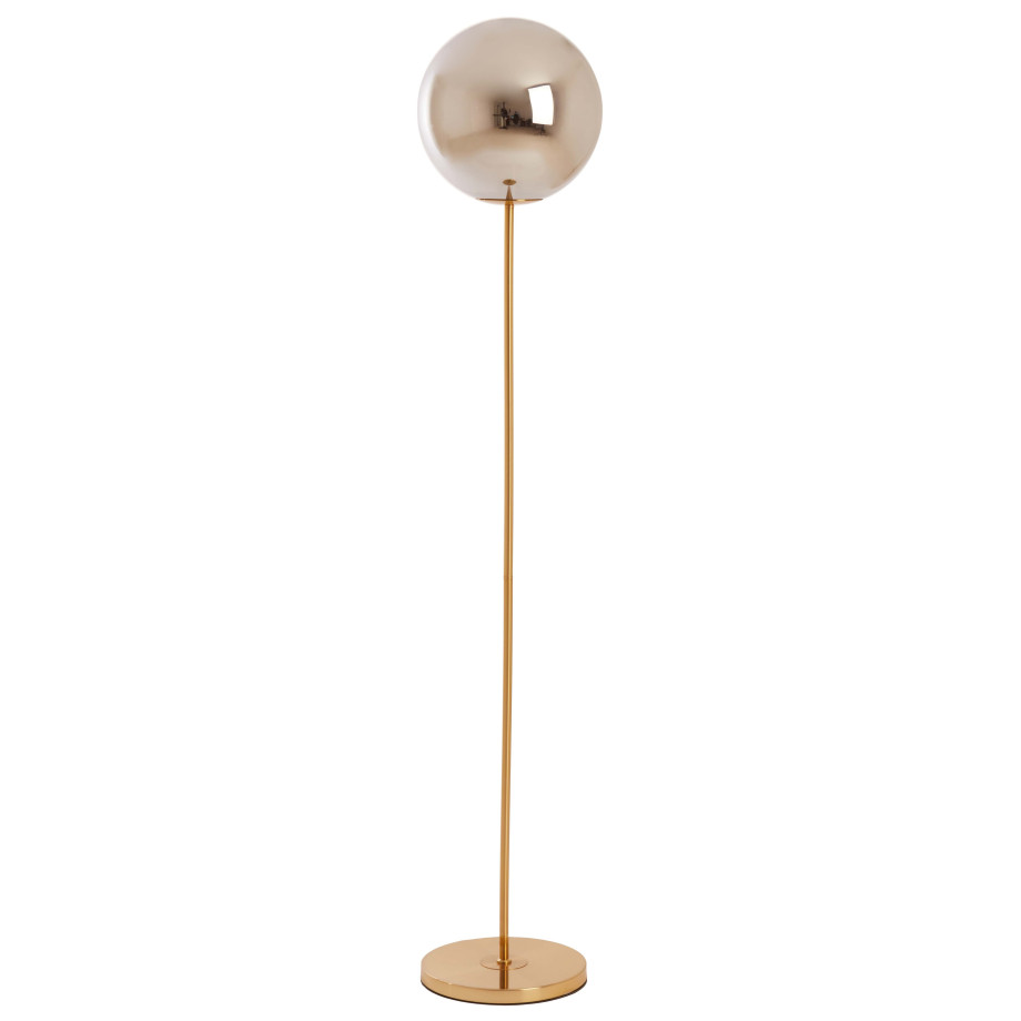 Light & Living Vloerlamp 'Medina' 160cm hoog, kleur Smoke/Goud afbeelding 1