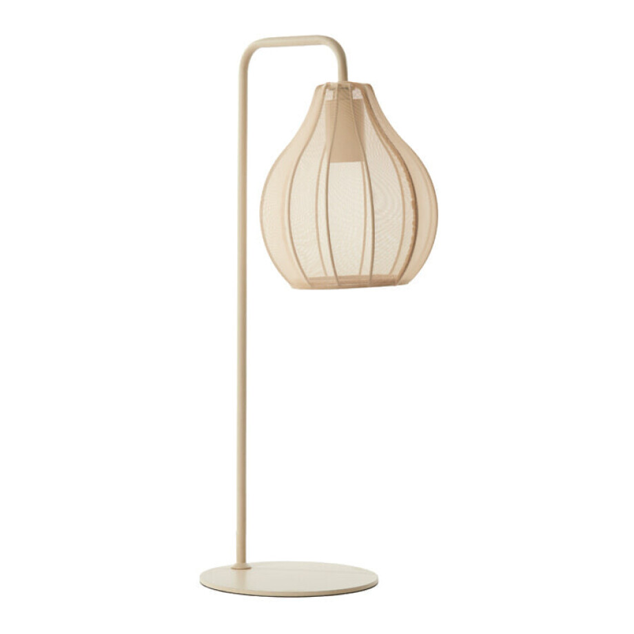 Light & Living Tafellamp 'Elati' 60cm, kleur Zand afbeelding 1