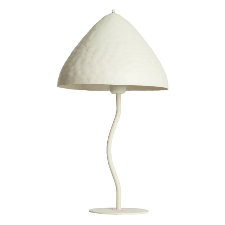 Light & Living Tafellamp 'Elimo' 50cm, kleur Mat Crème afbeelding 1