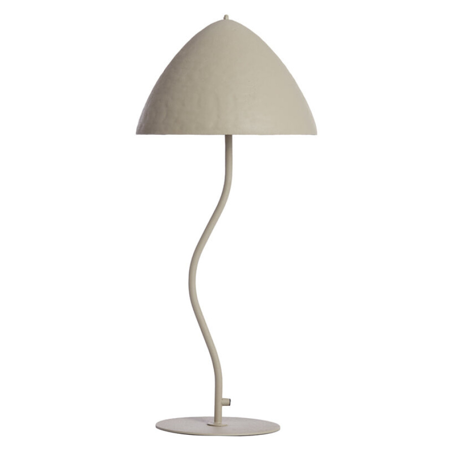 Light & Living Tafellamp 'Elimo' 67cm, kleur Mat Lichtgrijs afbeelding 1