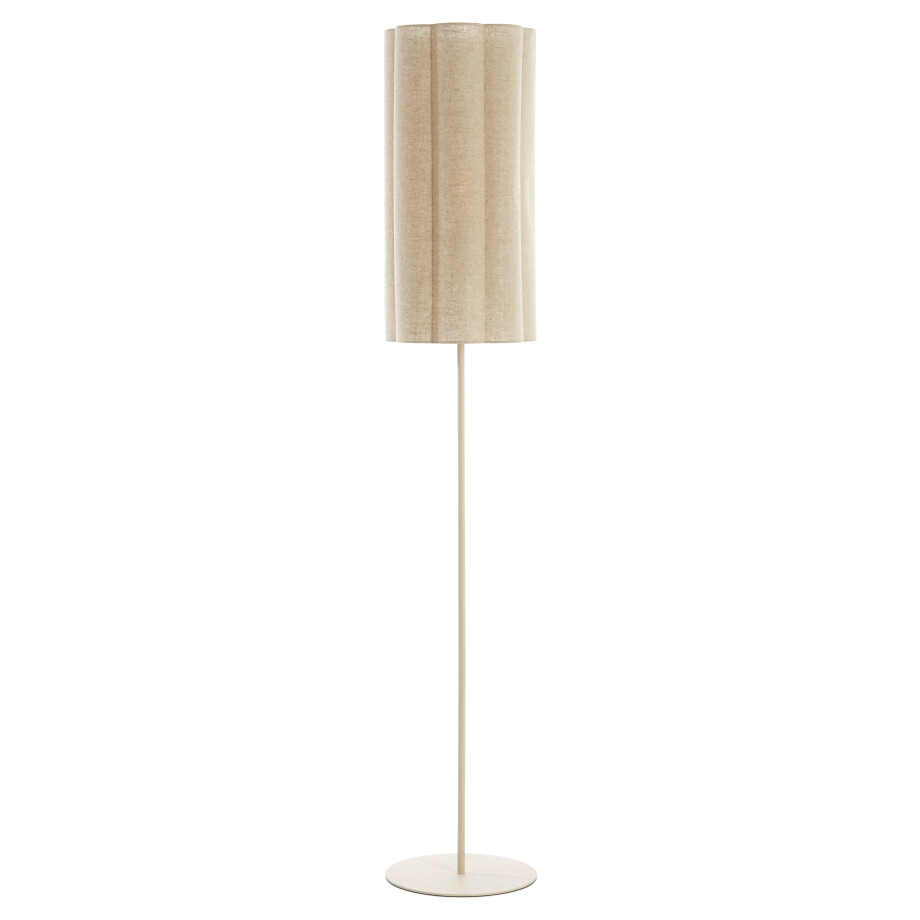 Light & Living Vloerlamp 'Fringe' 165cm, kleur Naturel afbeelding 1