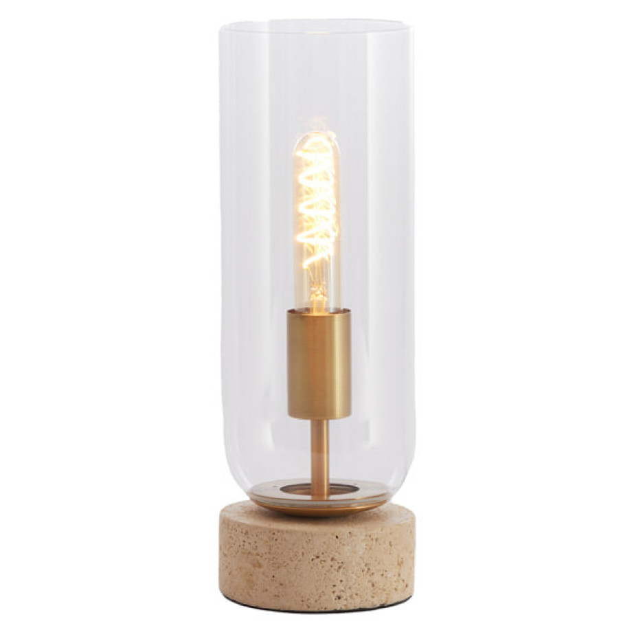 Light & Living Tafellamp 'Rylano' Glas, 35cm afbeelding 