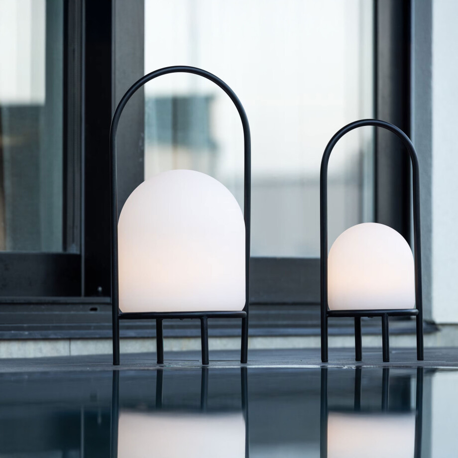 Nohr Outdoor Tafellamp 'Bishop' 53cm, kleur Zwart Nohr Outdoor Tafellamp 'Bishop' 53cm, kleur Zwart afbeelding 1