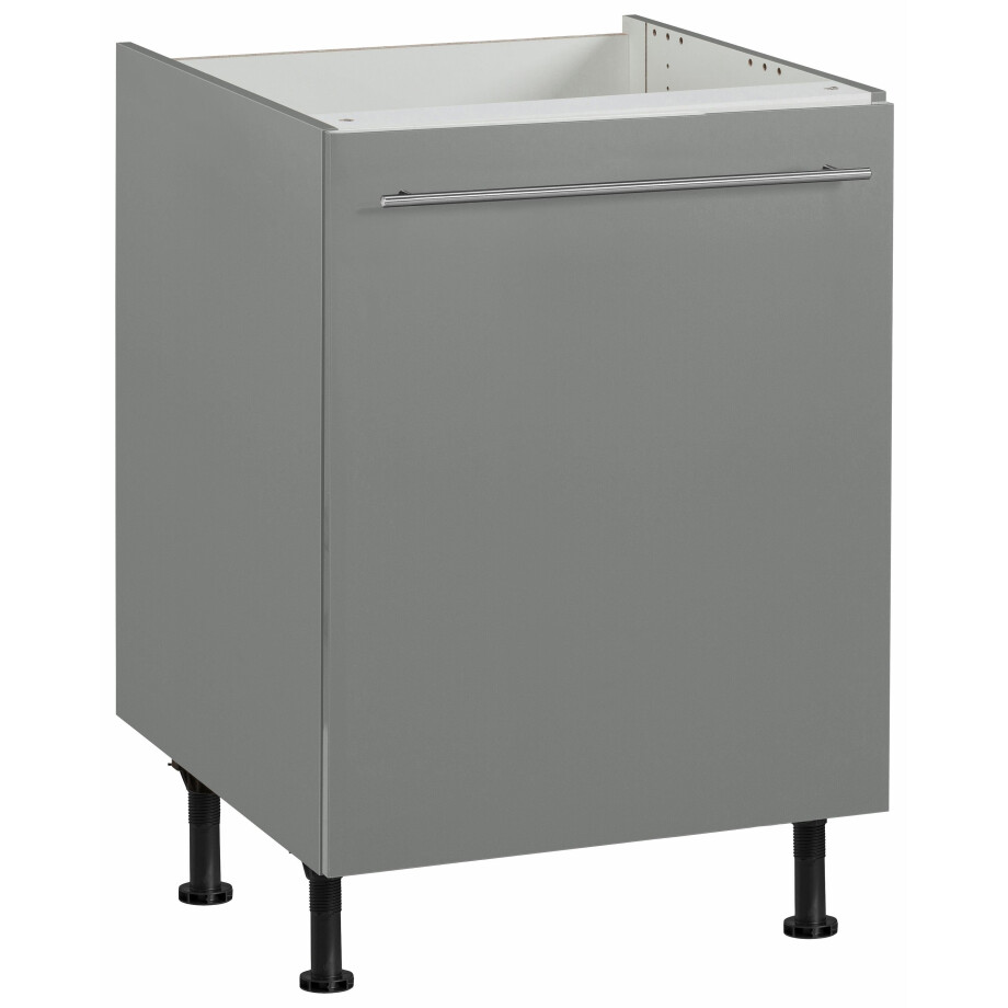 OPTIFIT Gootsteenkast Bern 60 cm breed, met 1 deur, met in hoogte verstelbare poten, met metalen greep afbeelding 1