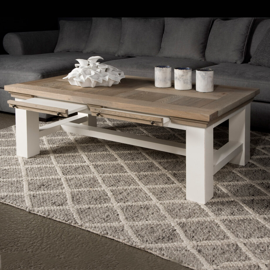 Tower Living Salontafel 'Parma' kleur wit Tower Living Salontafel 'Parma' kleur wit afbeelding 1