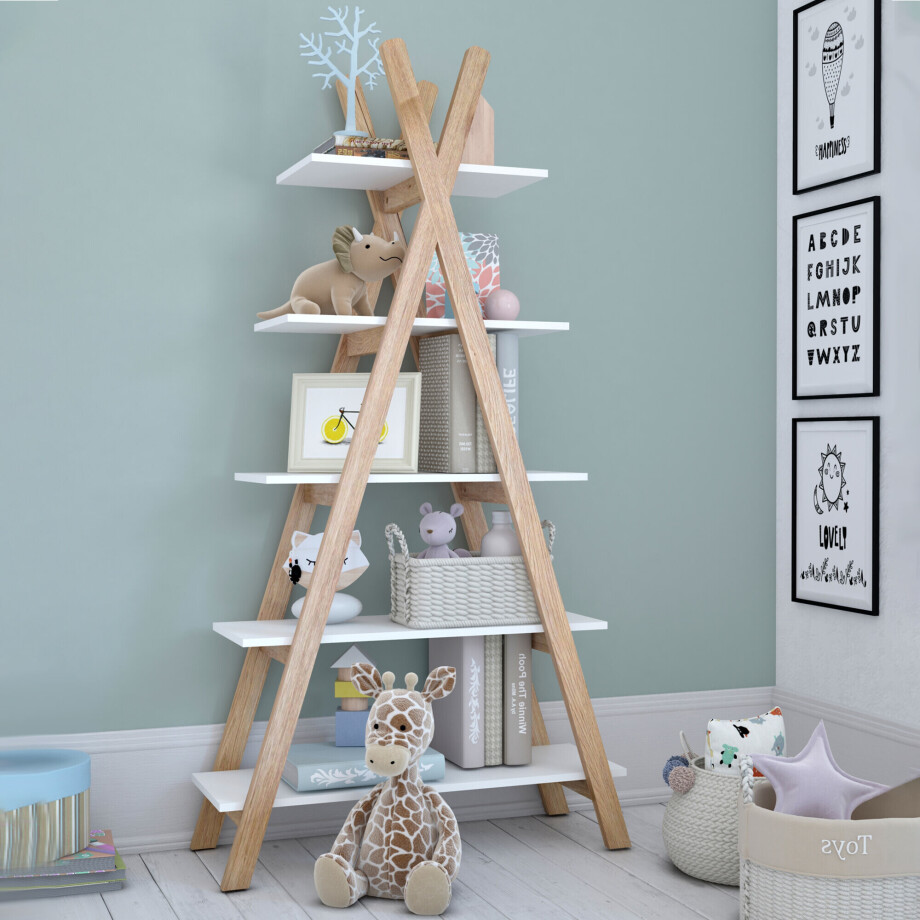 Artistiq Wandrek 'Tent' 170 x 90cm, kleur Wit afbeelding 1