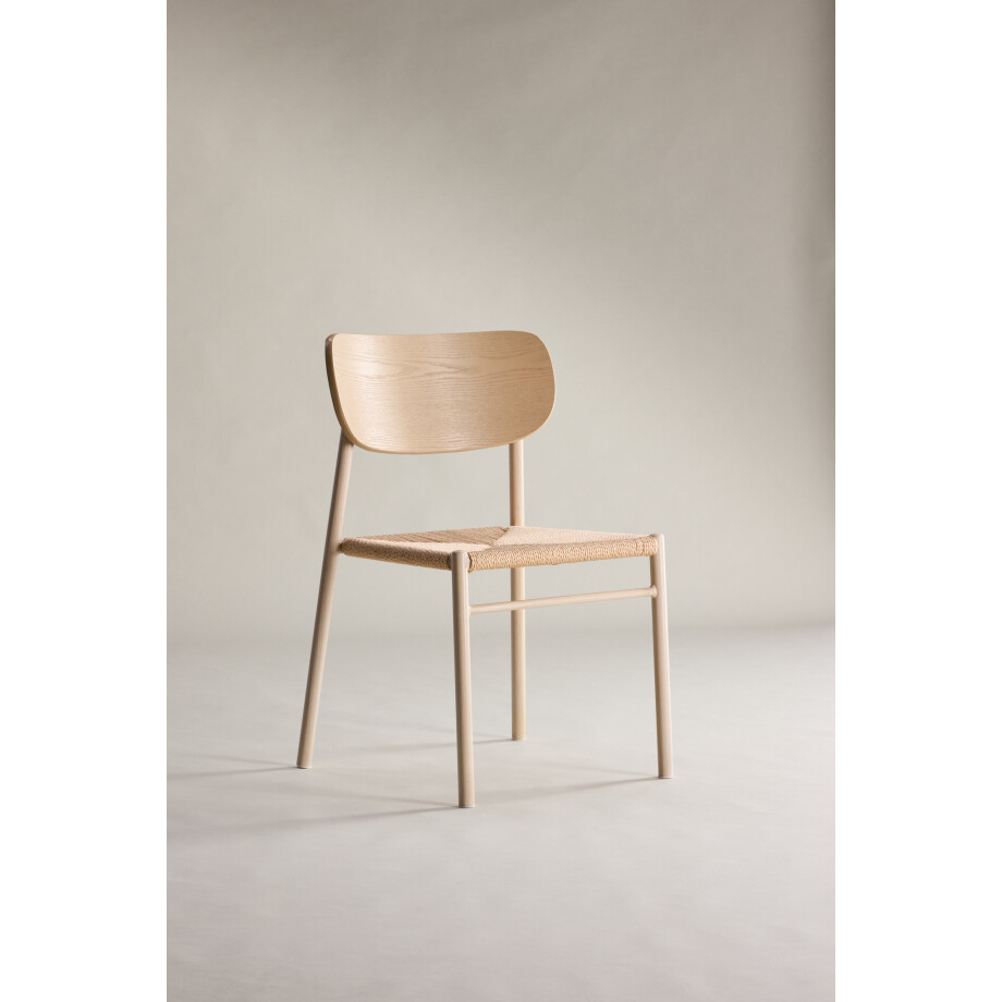 Nohr Eetkamerstoel 'Lakeithia' Rattan, kleur Naturel afbeelding 1