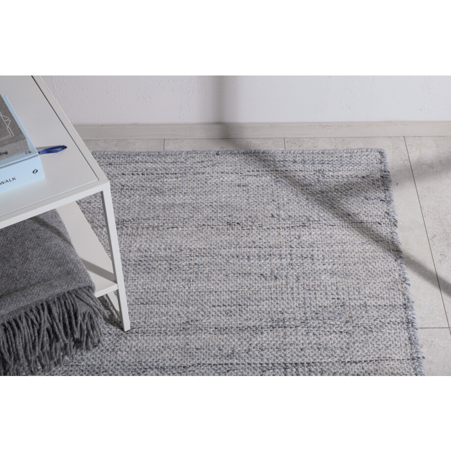 Nohr Vloerkleed 'Emmylou' 200 x 300cm, kleur Zilver afbeelding 1