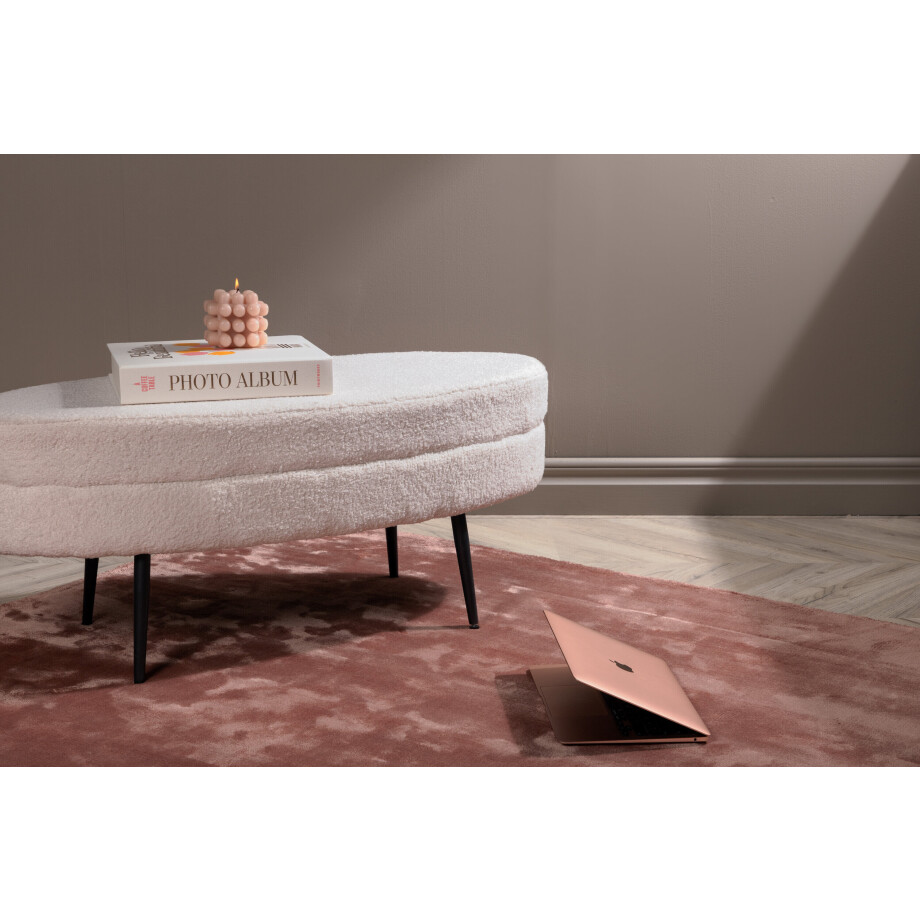 Nohr Vloerkleed 'Cherelle' 200 x 300cm, kleur Roze afbeelding 1