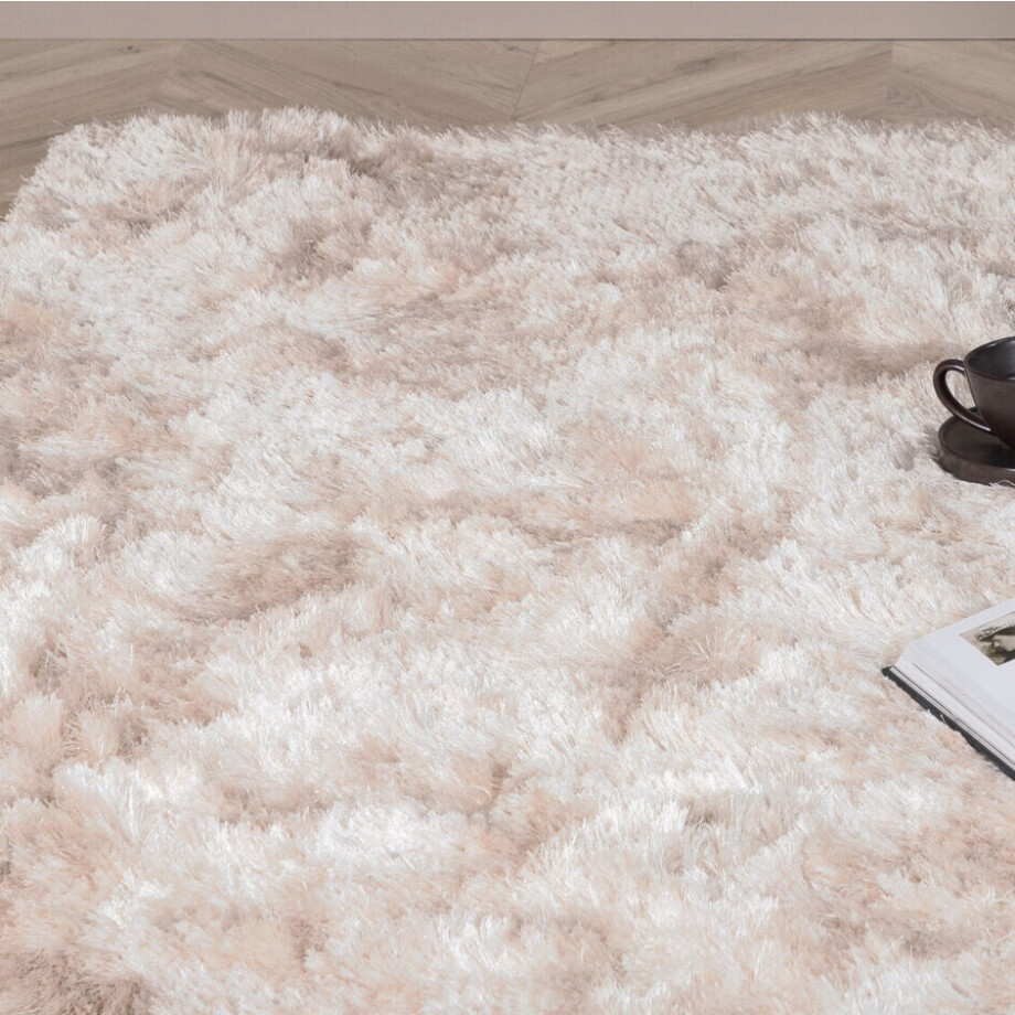 Nohr Vloerkleed 'Reshunda' 200 x 300cm, kleur Beige Nohr Vloerkleed 'Reshunda' 200 x 300cm, kleur Beige afbeelding 1