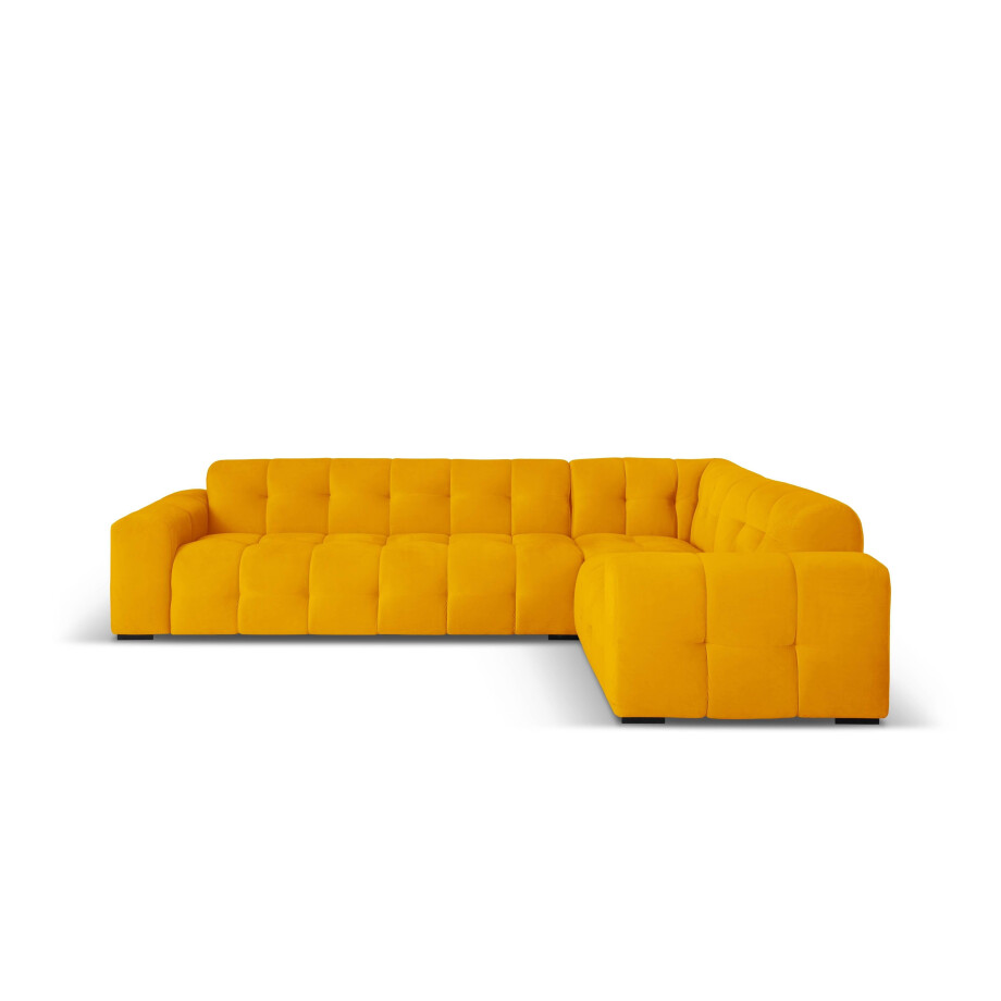 6-zitshoekbank Kendal velvet rechts | Micadoni Limited Edition afbeelding 1