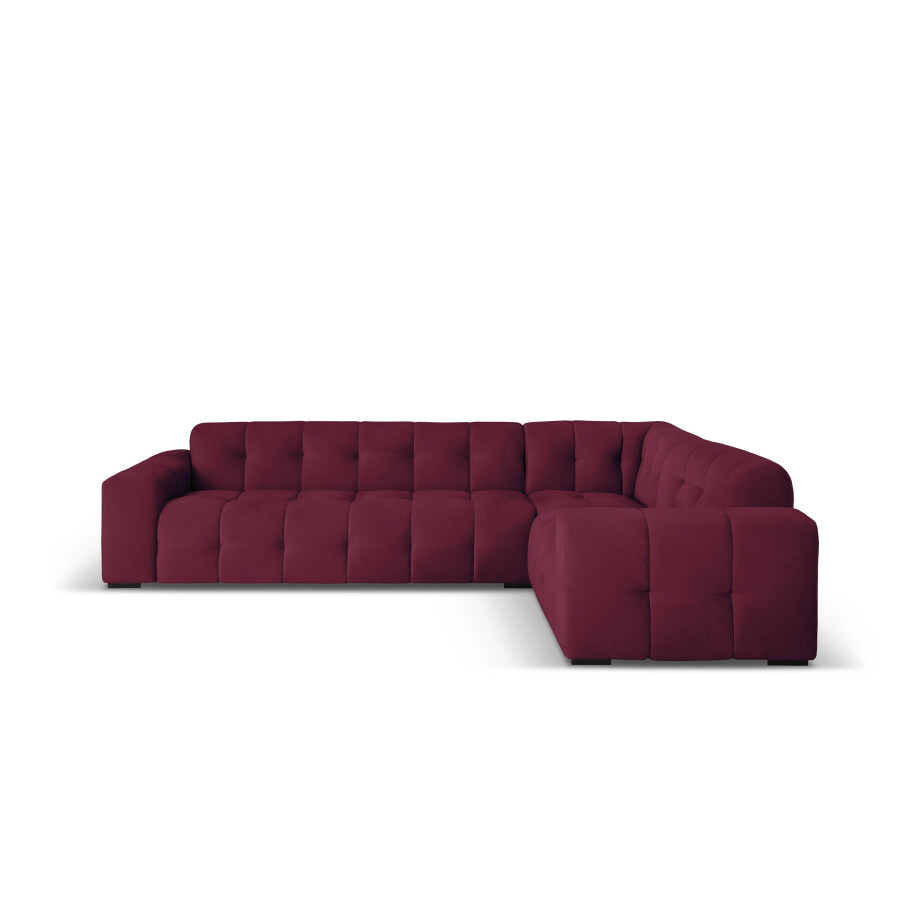 6-zitshoekbank Kendal velvet rechts | Micadoni Limited Edition afbeelding 1