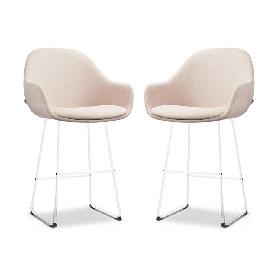 Set van 2 barstoelen Nino-Mae | Nolon Set van 2 barstoelen Nino-Mae | Nolon afbeelding 1