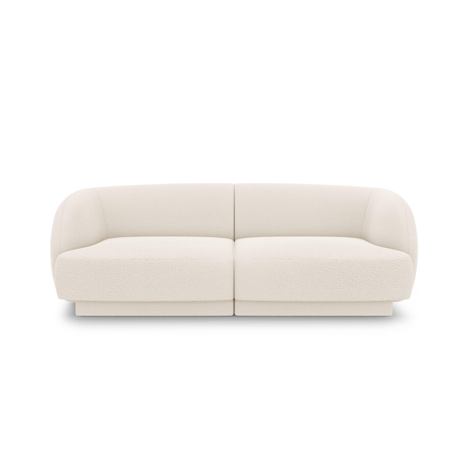 2-zitsbank Miley bouclé | Micadoni Home 2-zitsbank Miley bouclé | Micadoni Home afbeelding 1