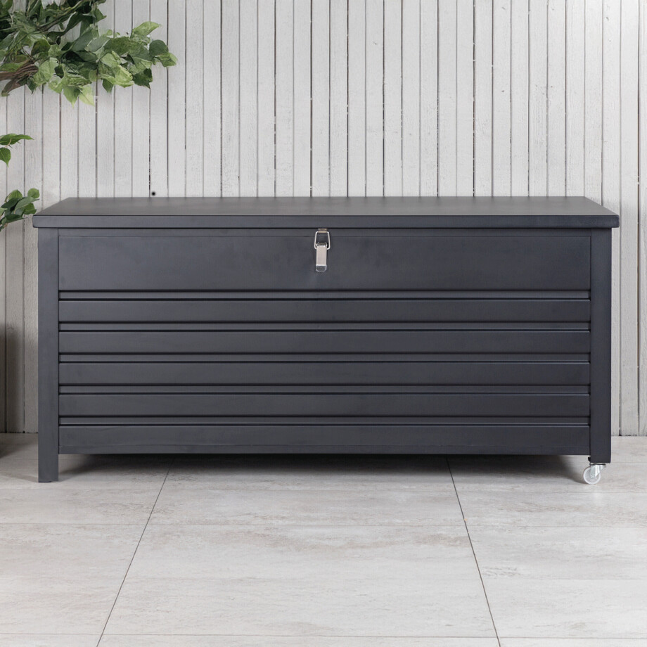 Nohr Opbergkist 'Janay' 130 x 60cm, kleur Zwart afbeelding 1