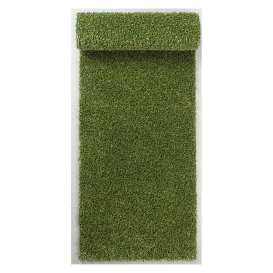 Leen Bakker - Kunstgras Narbonne - 200 Cm - Polypropyleen - Groen afbeelding 1